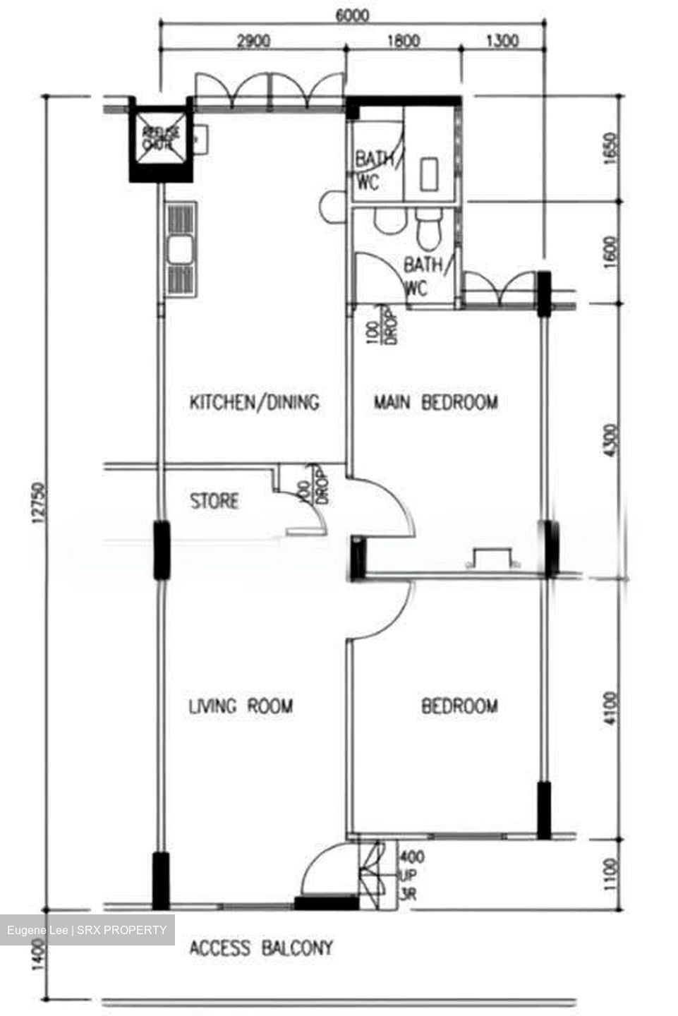 Blk 148 Yishun Street 11 (Yishun), HDB 3 Rooms #622040531